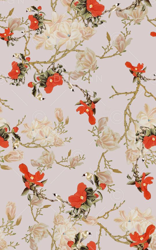 中国风印花华亿平台图片