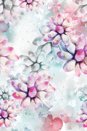 花朵印花华亿平台图片