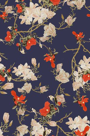 中国风印花华亿平台图片