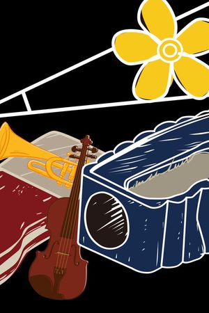 抽象印花华亿平台图片