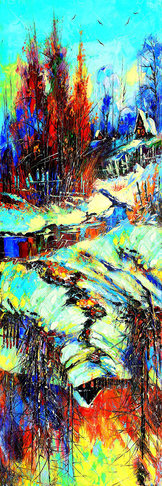 披肩长巾印花华亿平台图片