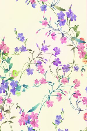 小碎花印花华亿平台图片