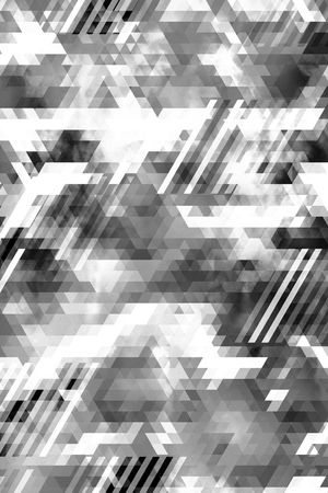 不规则几何印花华亿平台图片