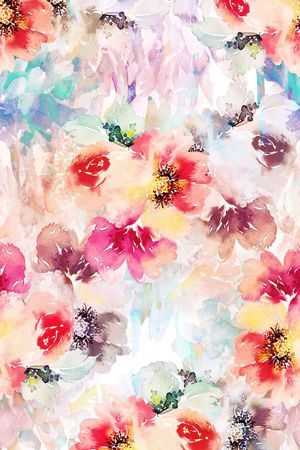 小清新印花华亿平台图片