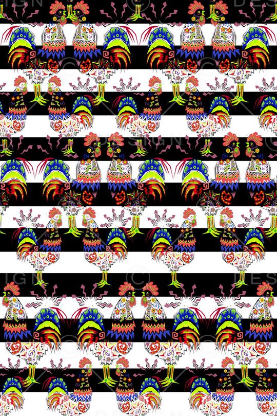 鸡印花华亿平台图片