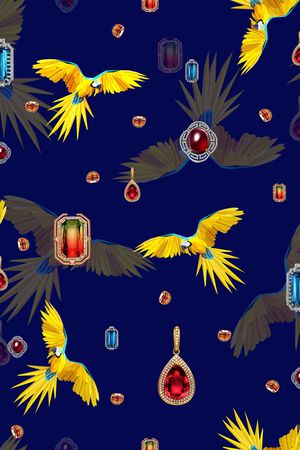 鸟印花华亿平台图片