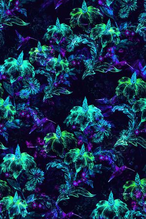 手绘印花华亿平台图片