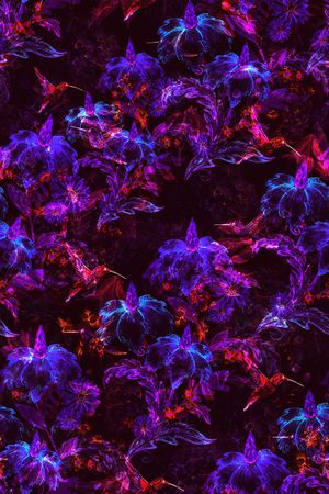 手绘印花华亿平台图片