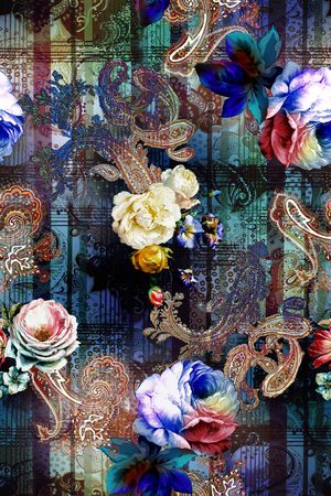 暗黑印花华亿平台图片