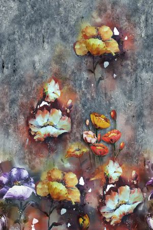 油画印花华亿平台图片