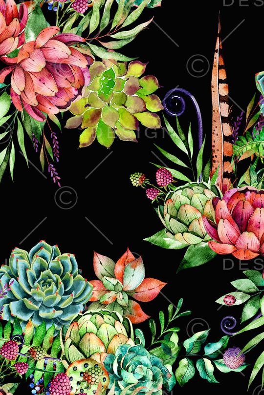 多肉印花华亿平台图片