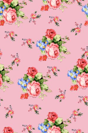 玫瑰印花华亿平台图片