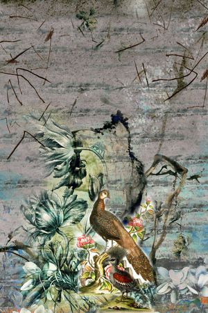 风景印花华亿平台图片