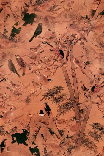 726260-中国风 工笔画 香云纱 10126