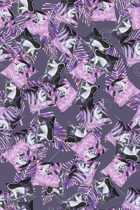 动物迷彩印花华亿平台图片