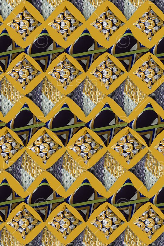 小方块印花华亿平台图片