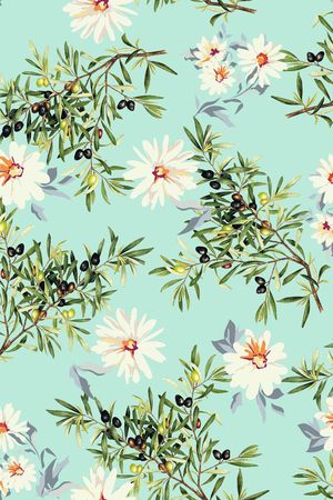 清新印花华亿平台图片