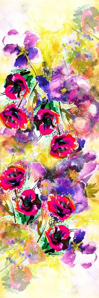 披肩长巾印花华亿平台图片