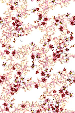 乱花印花华亿平台图片