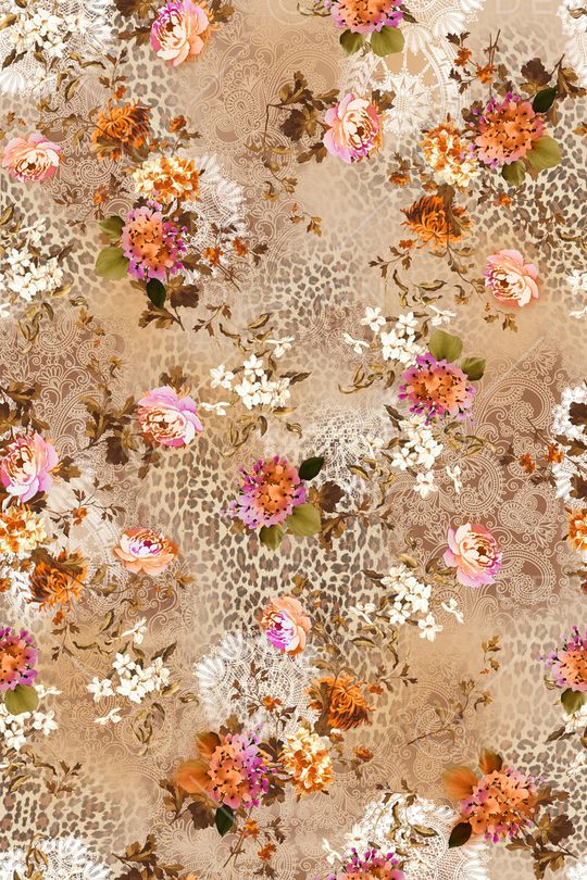 豹纹印花华亿平台图片