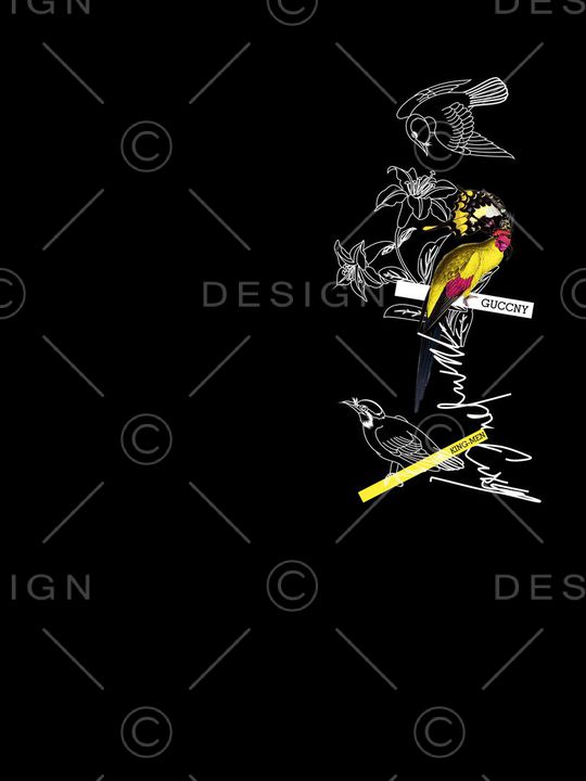 潮牌印花华亿平台图片