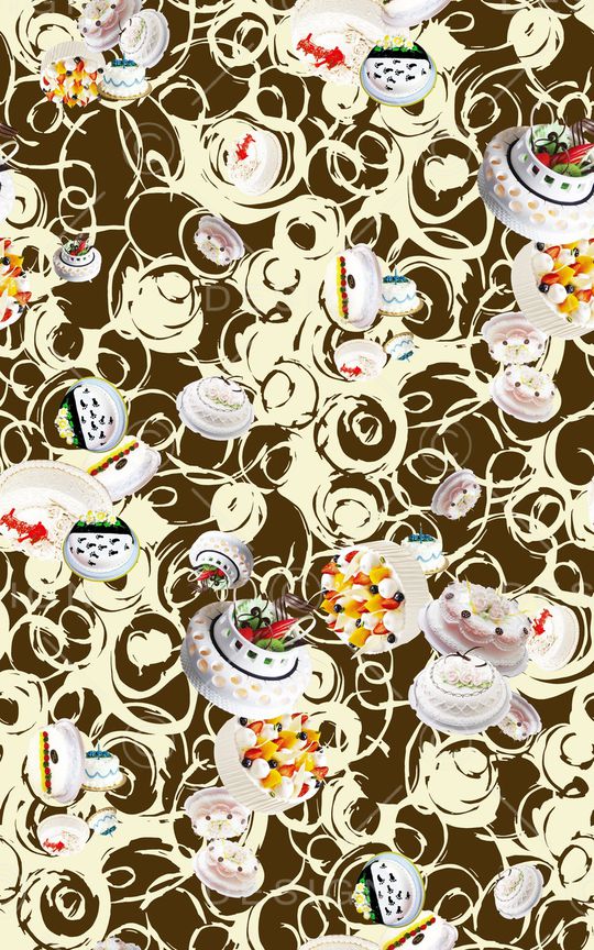 糕点印花华亿平台图片