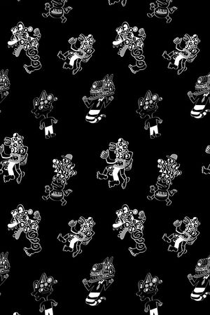 潮玩人偶印花华亿平台图片