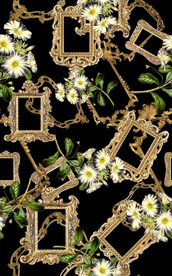 相框印花华亿平台图片