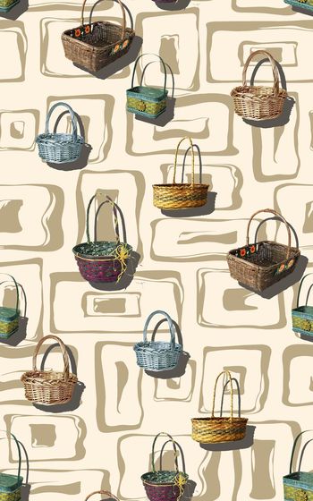 抽象印花华亿平台图片