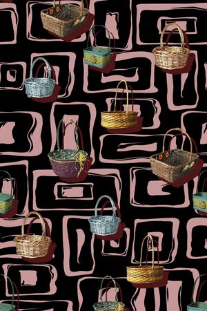 抽象印花华亿平台图片