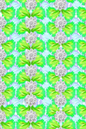 梦幻浪漫花卉印花华亿平台图片