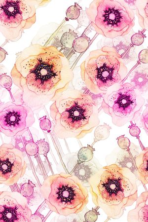 小清新印花华亿平台图片