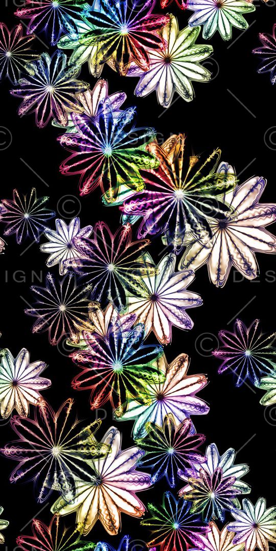 黑底印花华亿平台图片