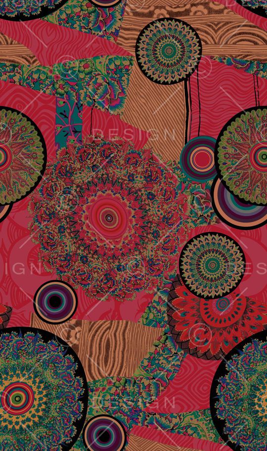 清新印花华亿平台图片