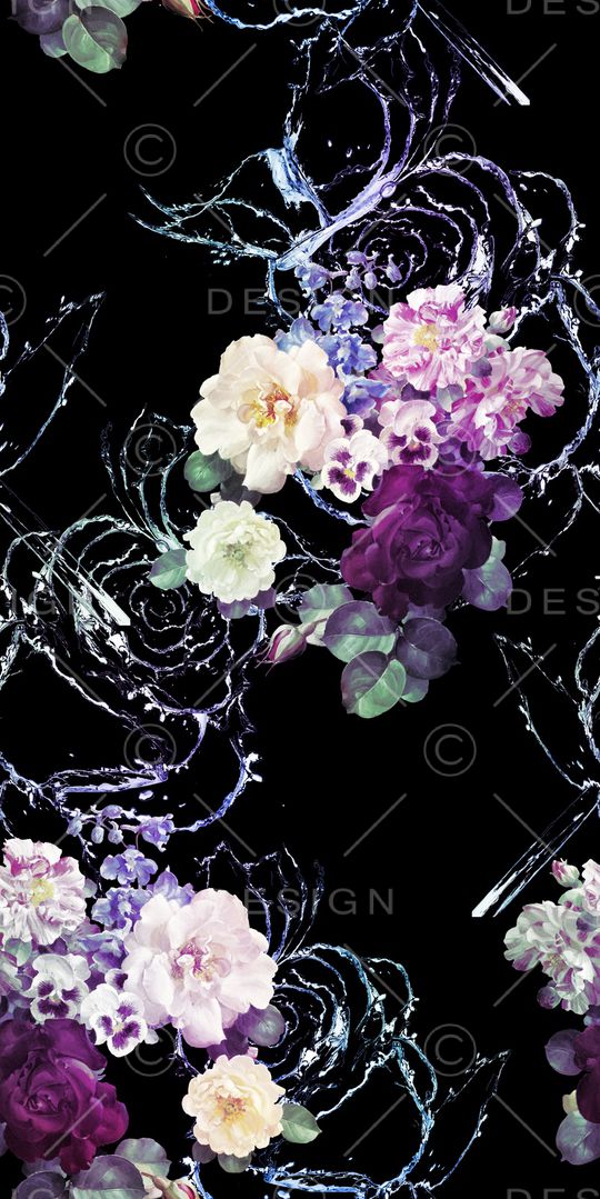 玫瑰印花华亿平台图片