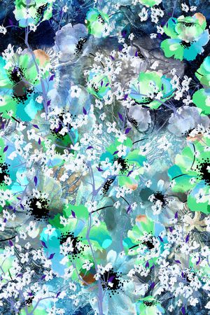 手绘印花华亿平台图片