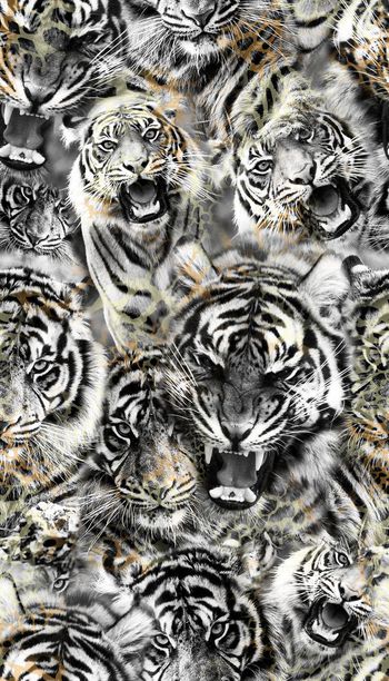 创意时尚动物纹印花华亿平台图片