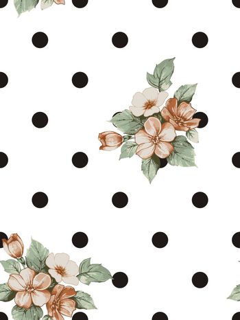 圆点印花华亿平台图片