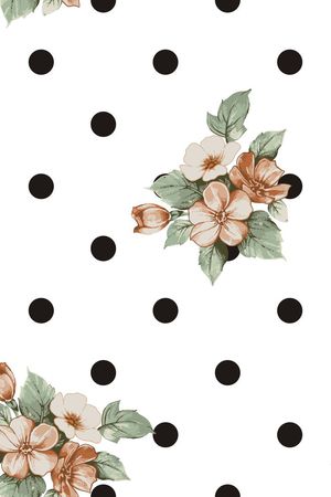 圆点印花华亿平台图片