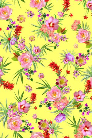 清新印花华亿平台图片