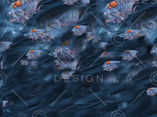 鱼印花华亿平台图片