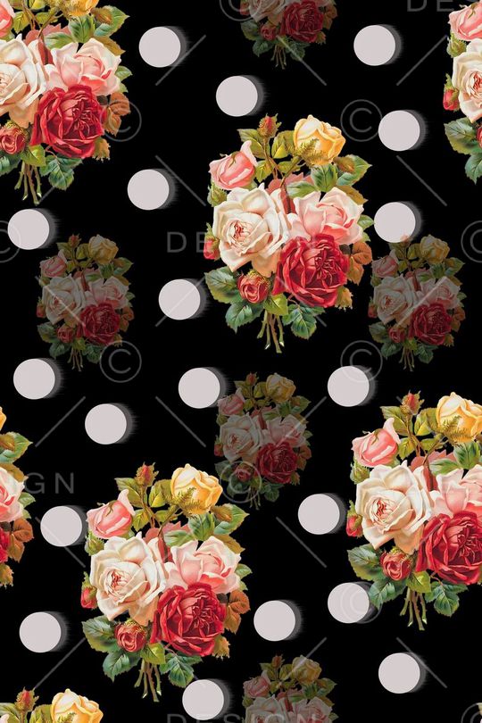 牡丹印花华亿平台图片