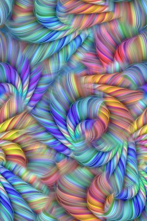 抽象印花华亿平台图片