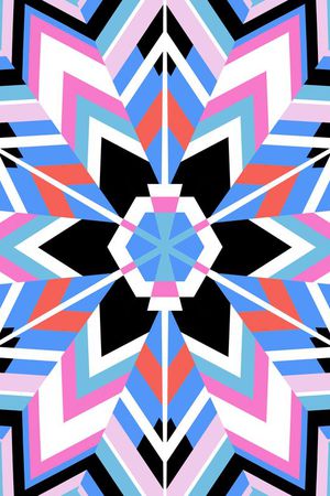 色块印花华亿平台图片