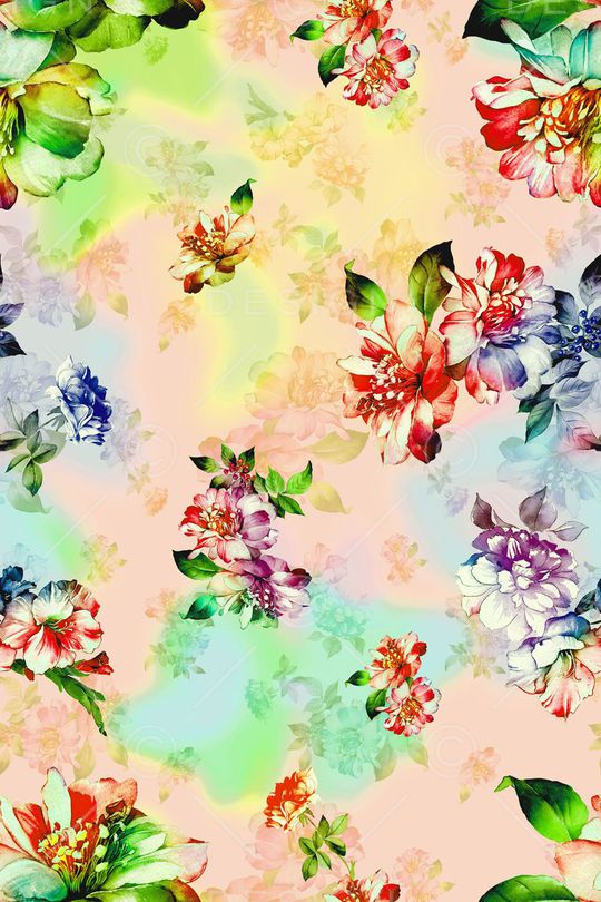 乱花印花华亿平台图片