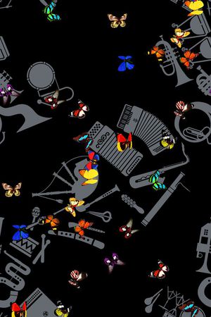 小清新印花华亿平台图片