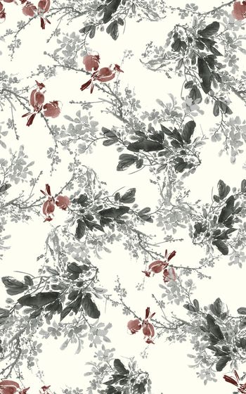 中国风印花华亿平台图片