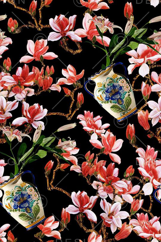 花朵印花华亿平台图片