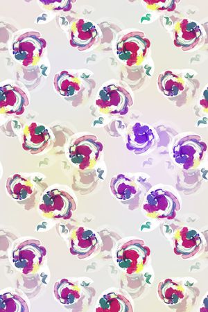 小清新印花华亿平台图片