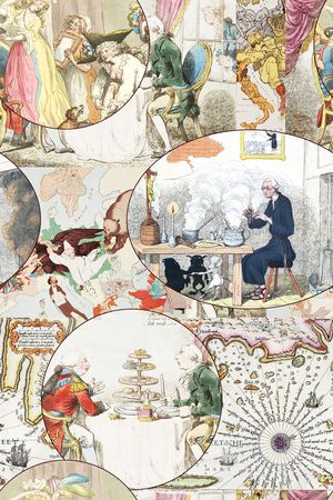 欧式插画印花华亿平台图片